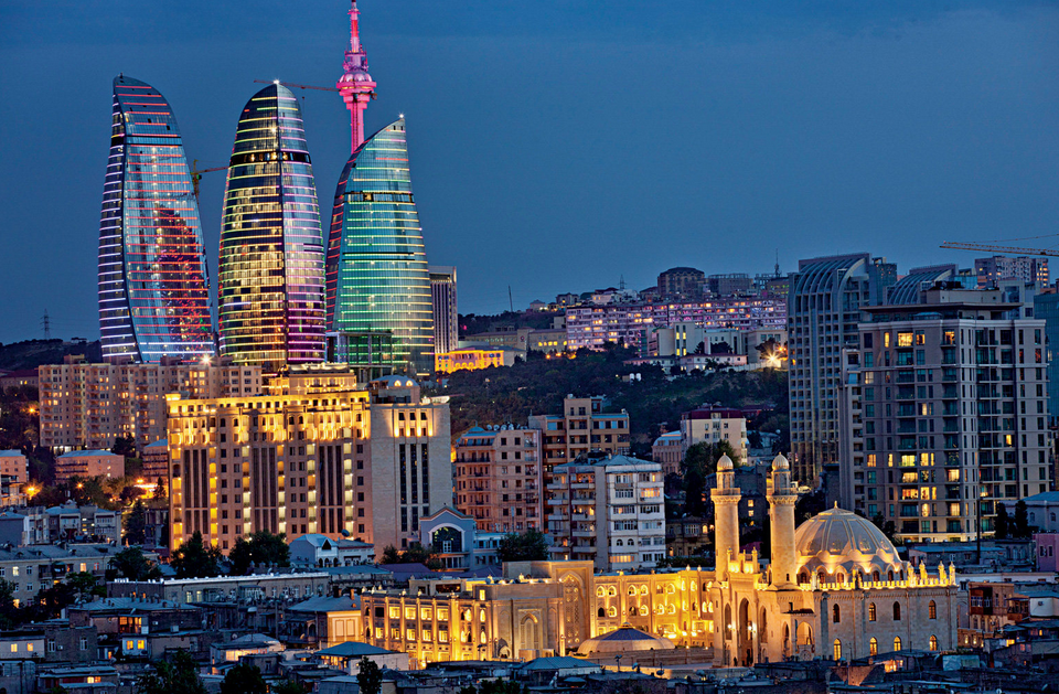 Flame Towers Baku - Azerbaijan Tour