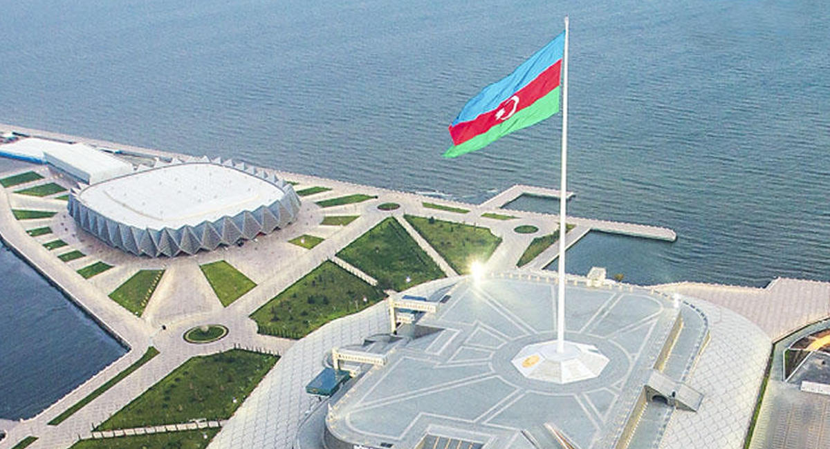 National Flag Square Baku - Azerbaijan Tour